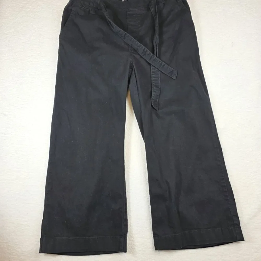 Levi's Signature Wide Leg Cropped Pullon Pants Size 14/32